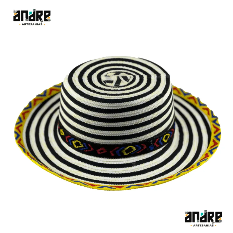 Sombrero vueltiao Multi color – amarillo 1