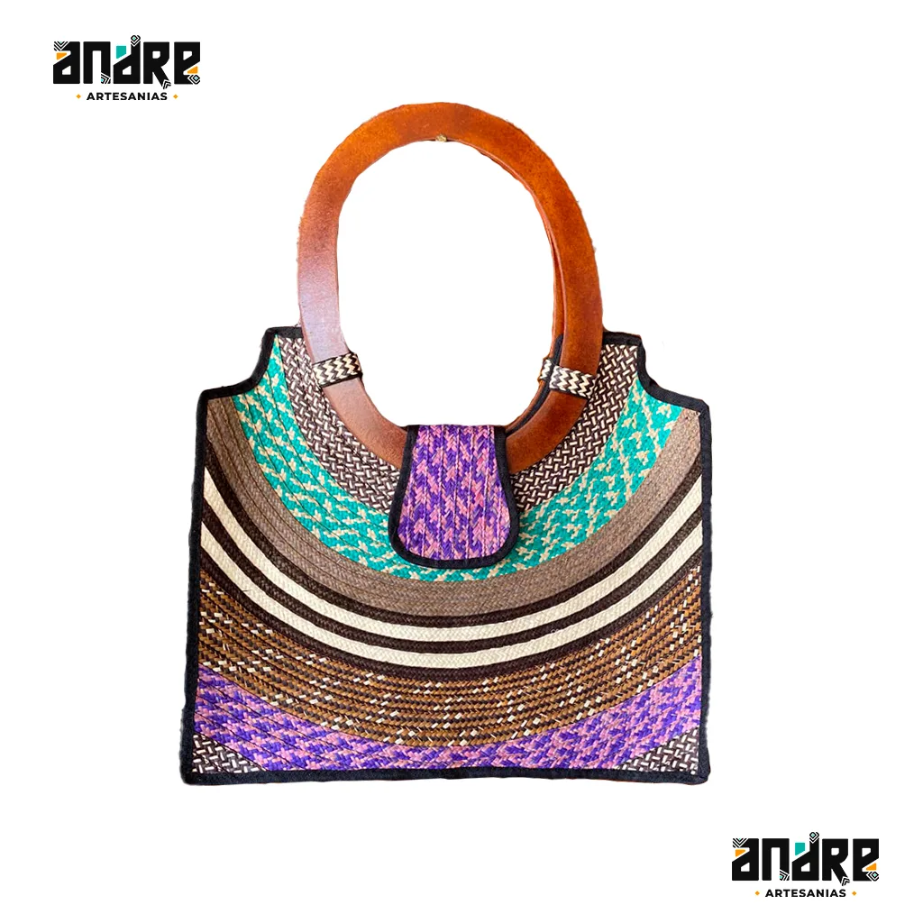 Bolso de caña cuadrado - Imagen 5