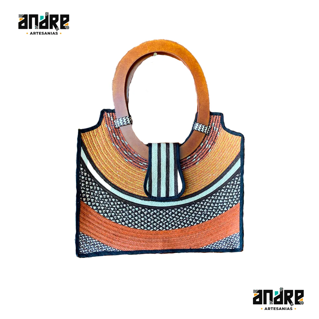 Bolso de caña cuadrado - Imagen 4