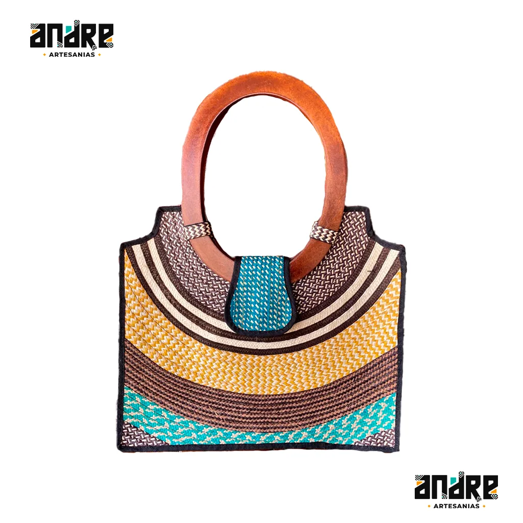 Bolso de caña cuadrado - Imagen 3