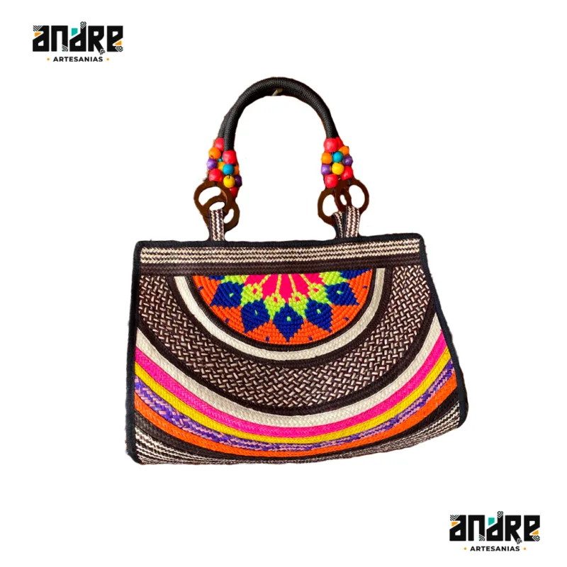 Bolso caña rectangular otoñal
