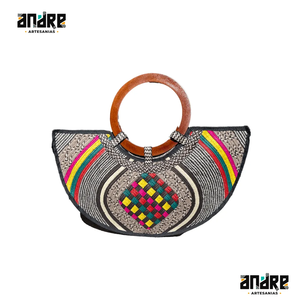 Bolso caña rombo